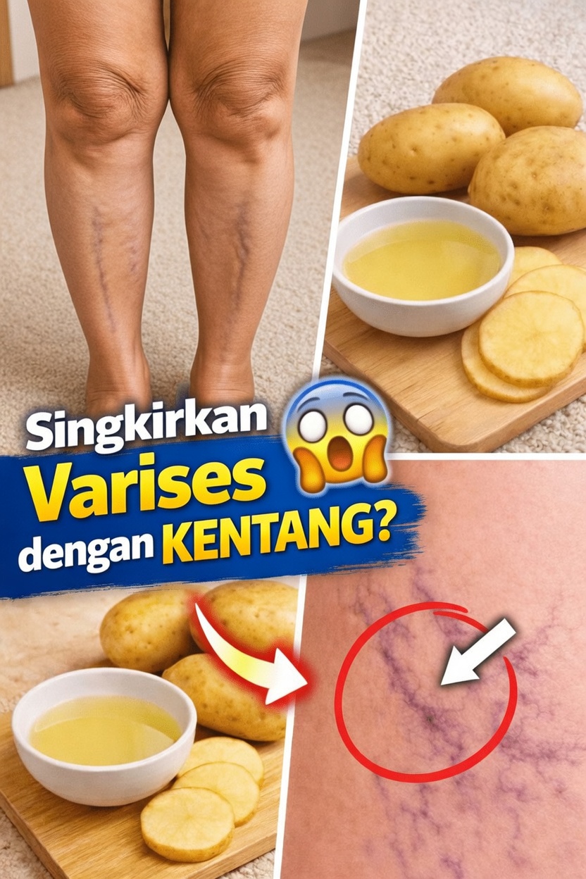 Jus Kentang: Obat Dapur Sederhana yang Diam-diam Menarik Perhatian untuk Kaki Lelah dan Terasa Berat