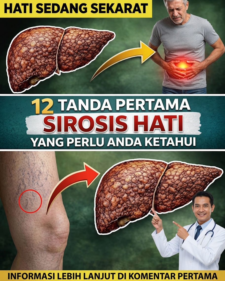 🚨 12 Tanda Sirosis Hati yang Tidak Boleh Diabaikan untuk Melindungi Kesehatan Hati Anda