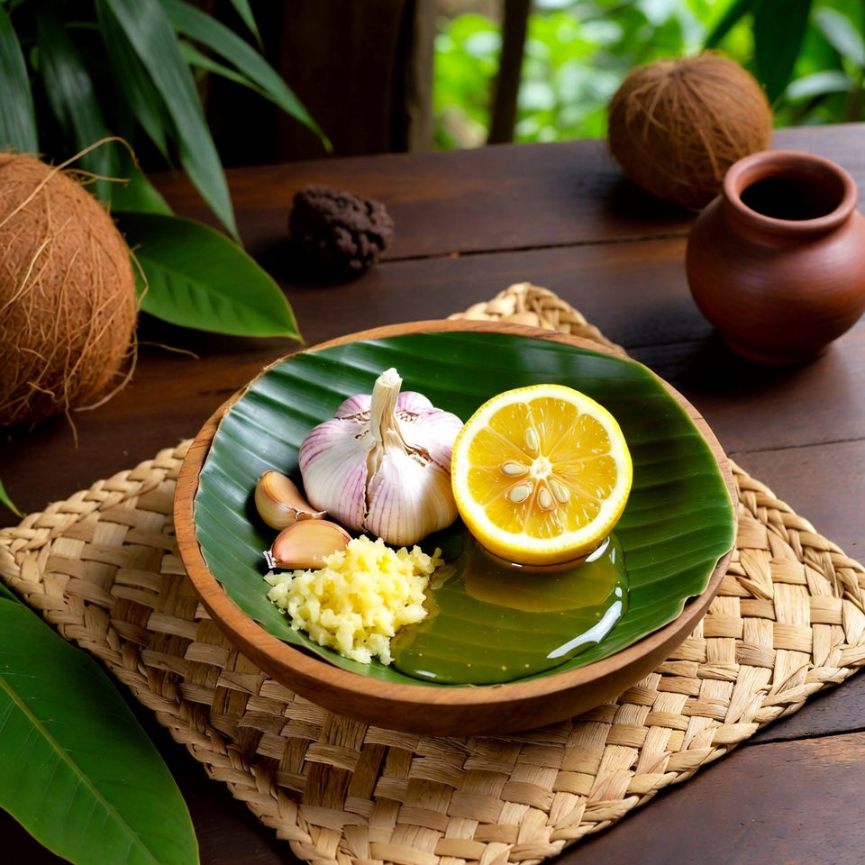 Cara menyiapkannya – Bawang Putih, Air Jeruk Lemon, Jahe Parut, dan Madu: Cukup satu sendok teh setiap hari, dan bersiaplah untuk takjub