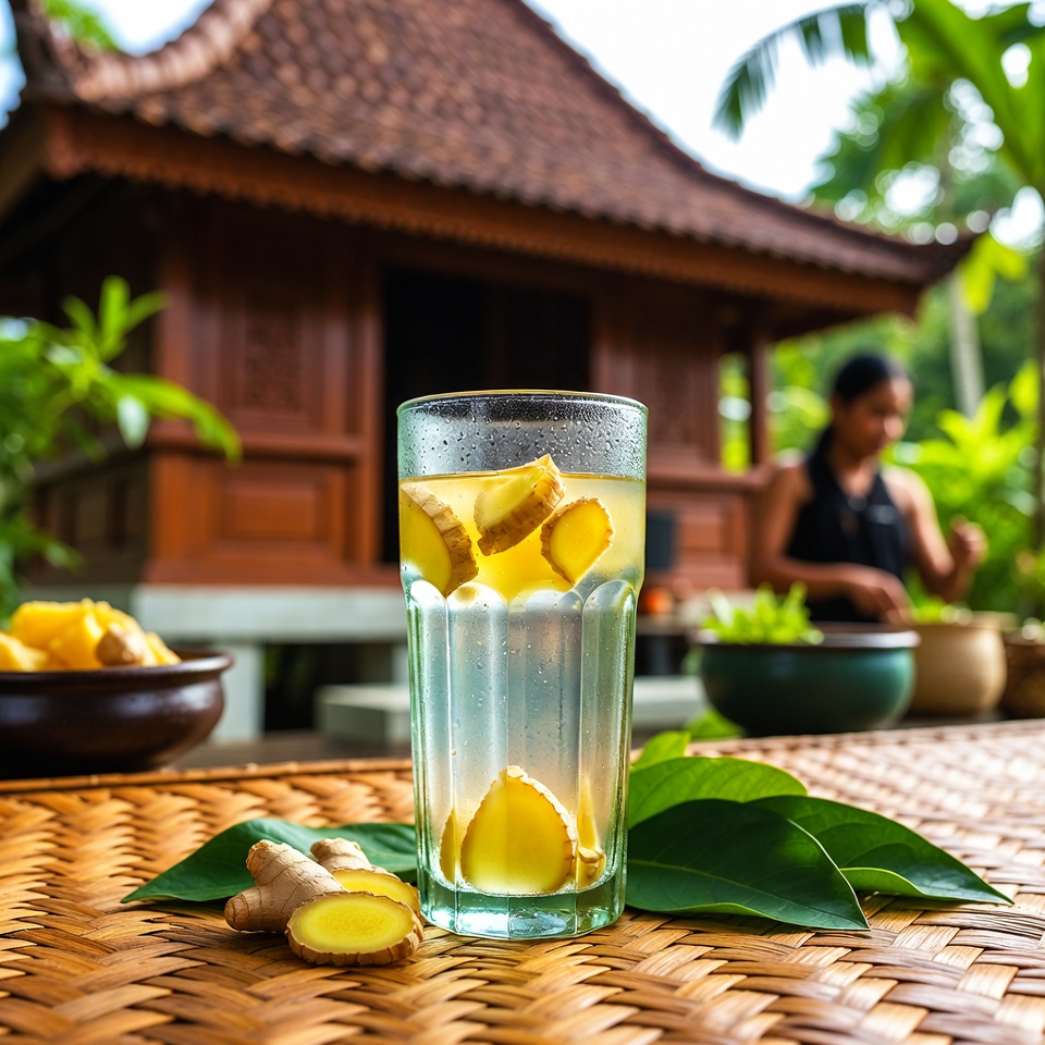 Air jahe adalah minuman lezat yang dapat membantu Anda mengurangi lemak di sekitar pinggang dan paha