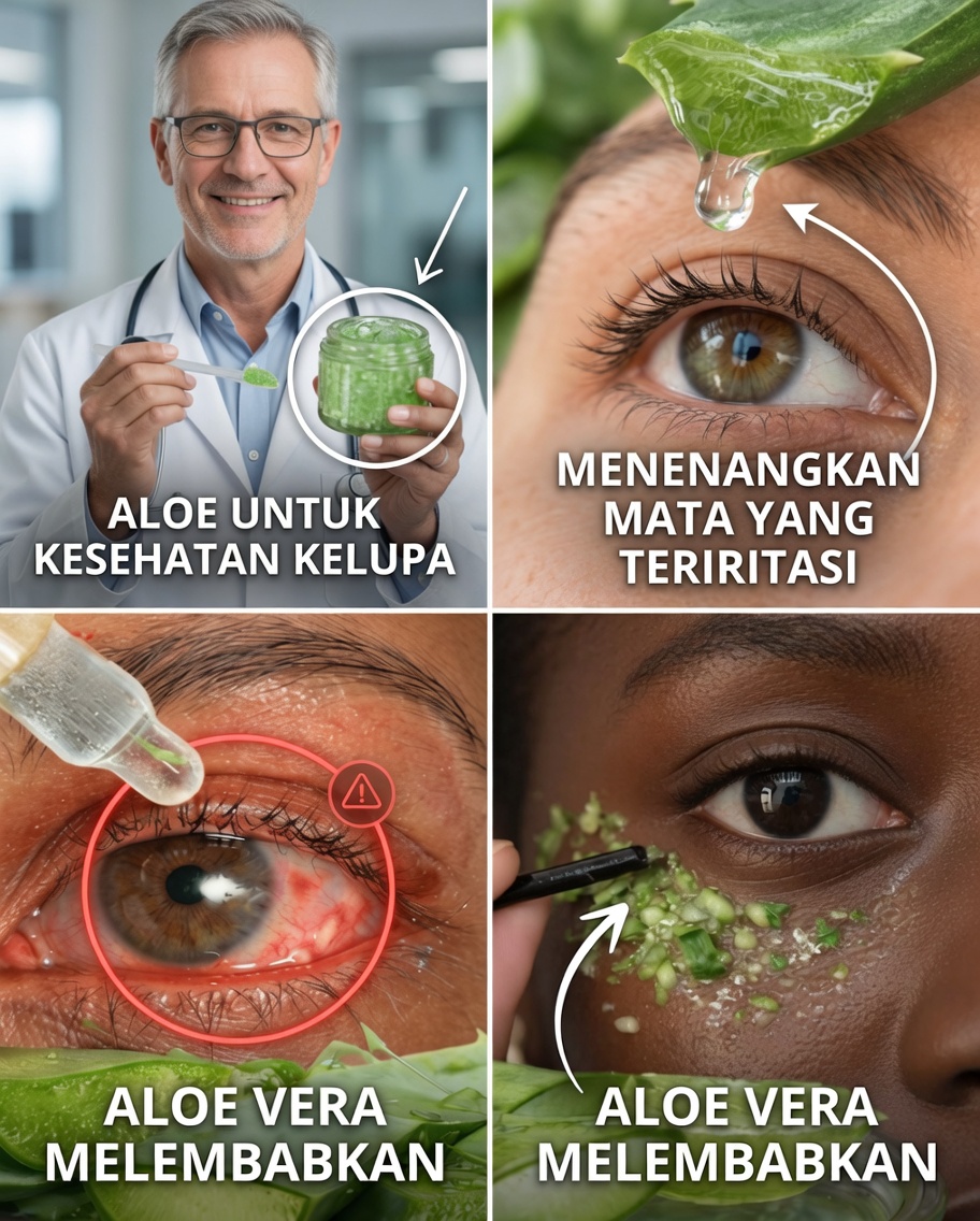 Bisakah Lidah Buaya Menenangkan Mata yang Kering, Merah, dan Teriritasi dengan Lembut?