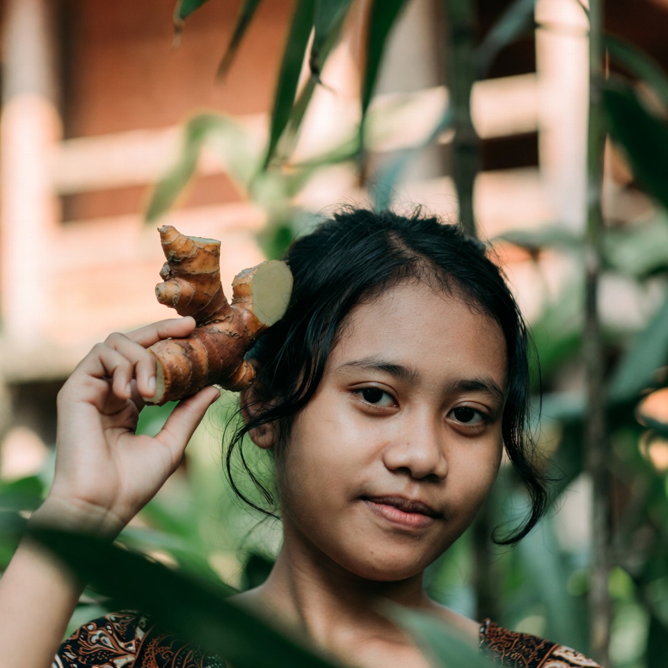 Meremajakan Rambut Anda dengan Jahe