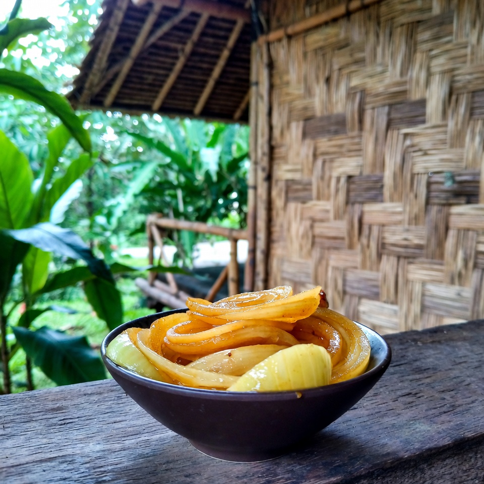 Bawang Bombai yang Dimasak dengan Microwave dalam 2 Menit