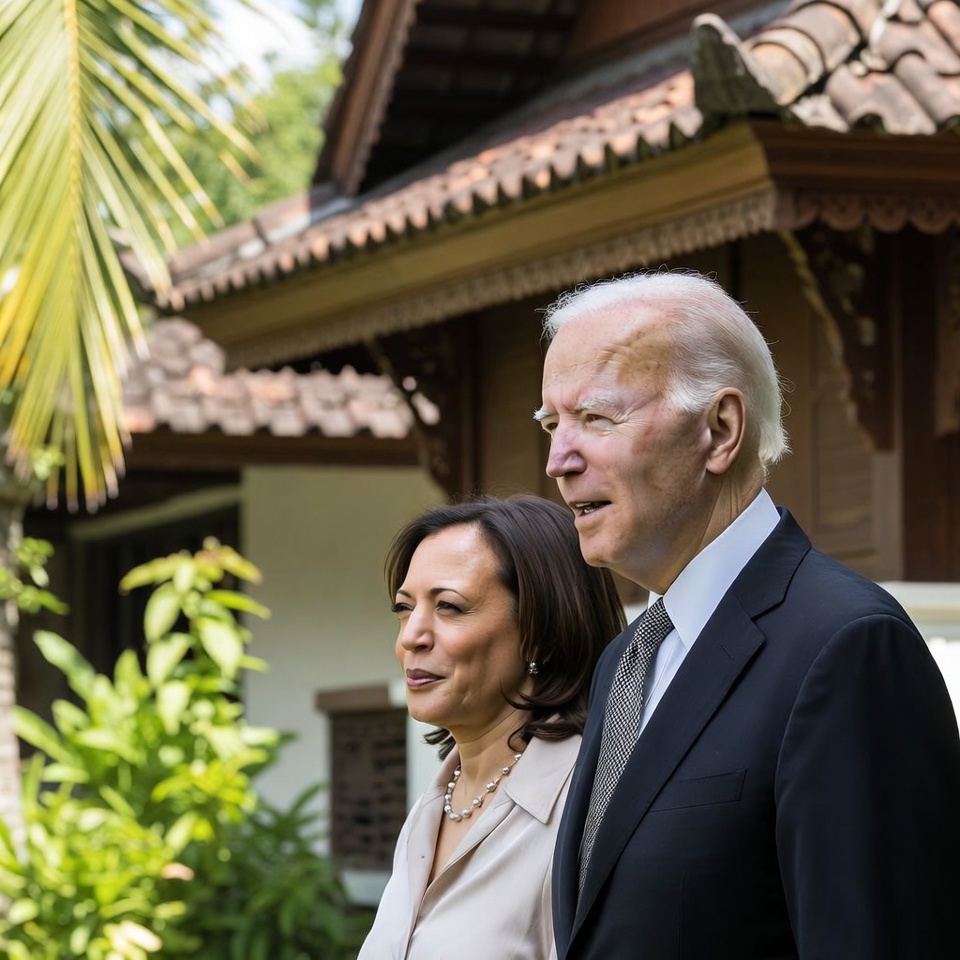 Momen Kamala Harris dan Joe Biden Saat Pelantikan