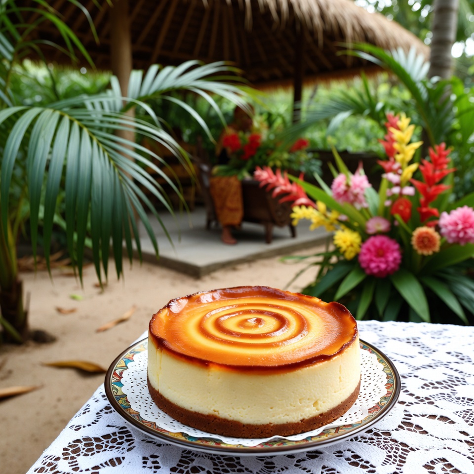 Kelezatan Cheesecake Karamel Lembut