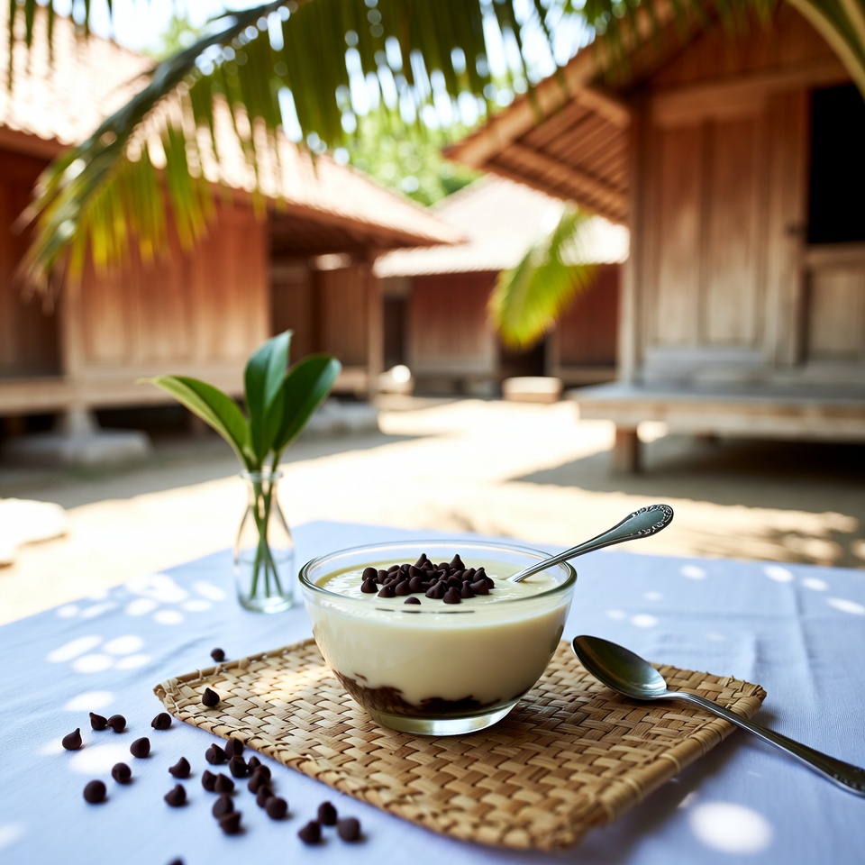Mousse Vanila dengan Cokelat Chip: Hidangan Penutup yang Lezat dan Mudah