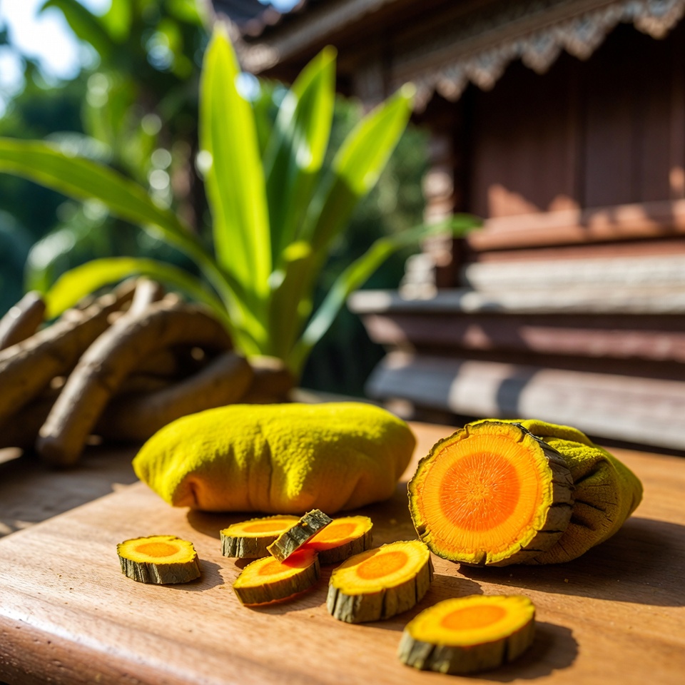 Kompres mata kunyit untuk mengurangi peradangan dan iritasi