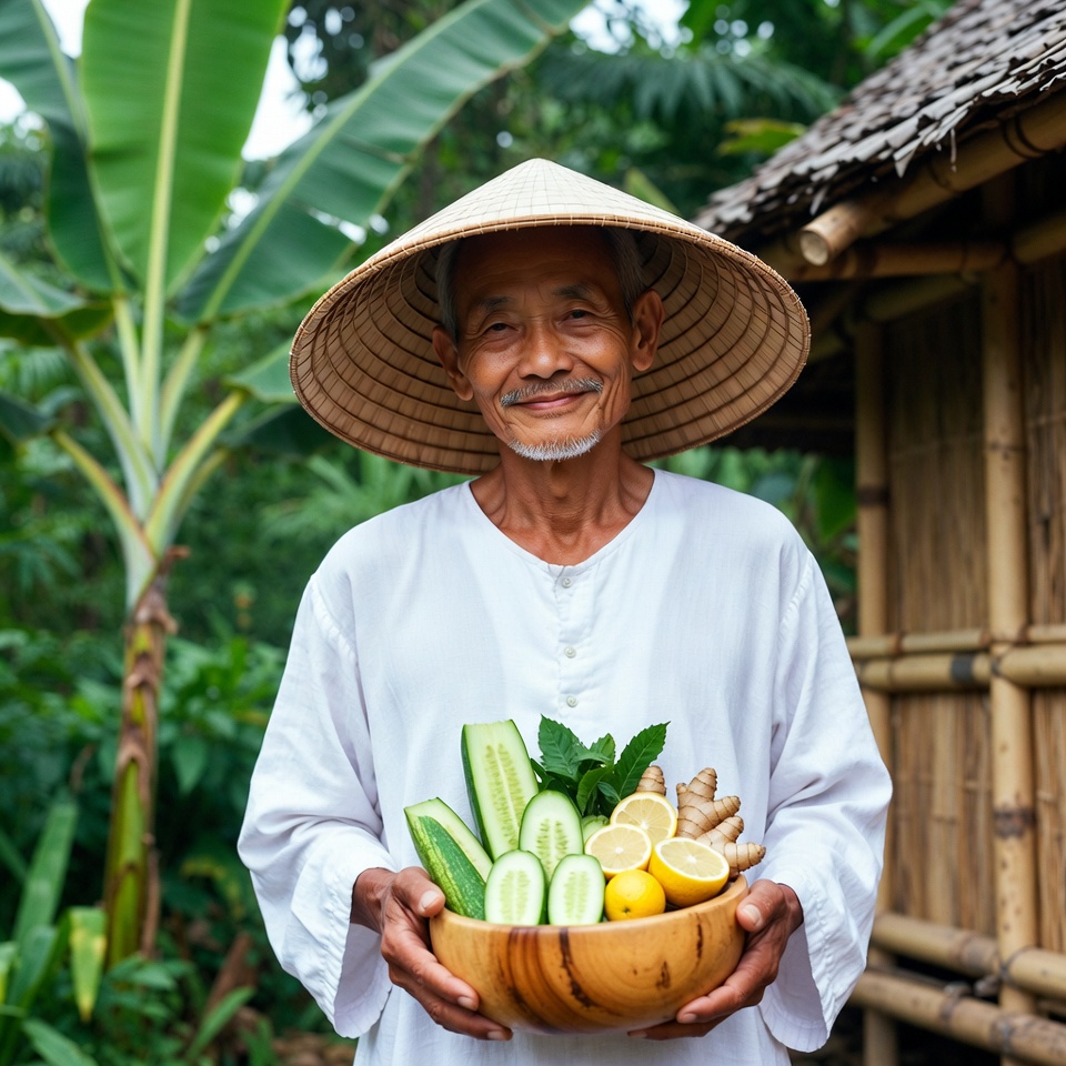 Dokter Tiongkok Berusia 95 Tahun Mengungkap Rahasianya Tetap Muda dan Sehat: Mentimun, Lemon, dan Jahe!