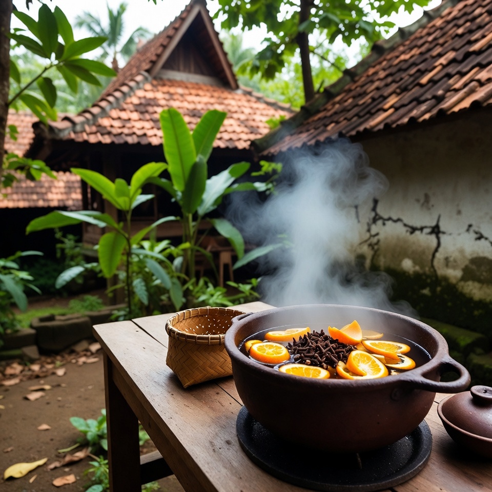 Kekuatan Merebus Kulit Jeruk dan Cengkeh