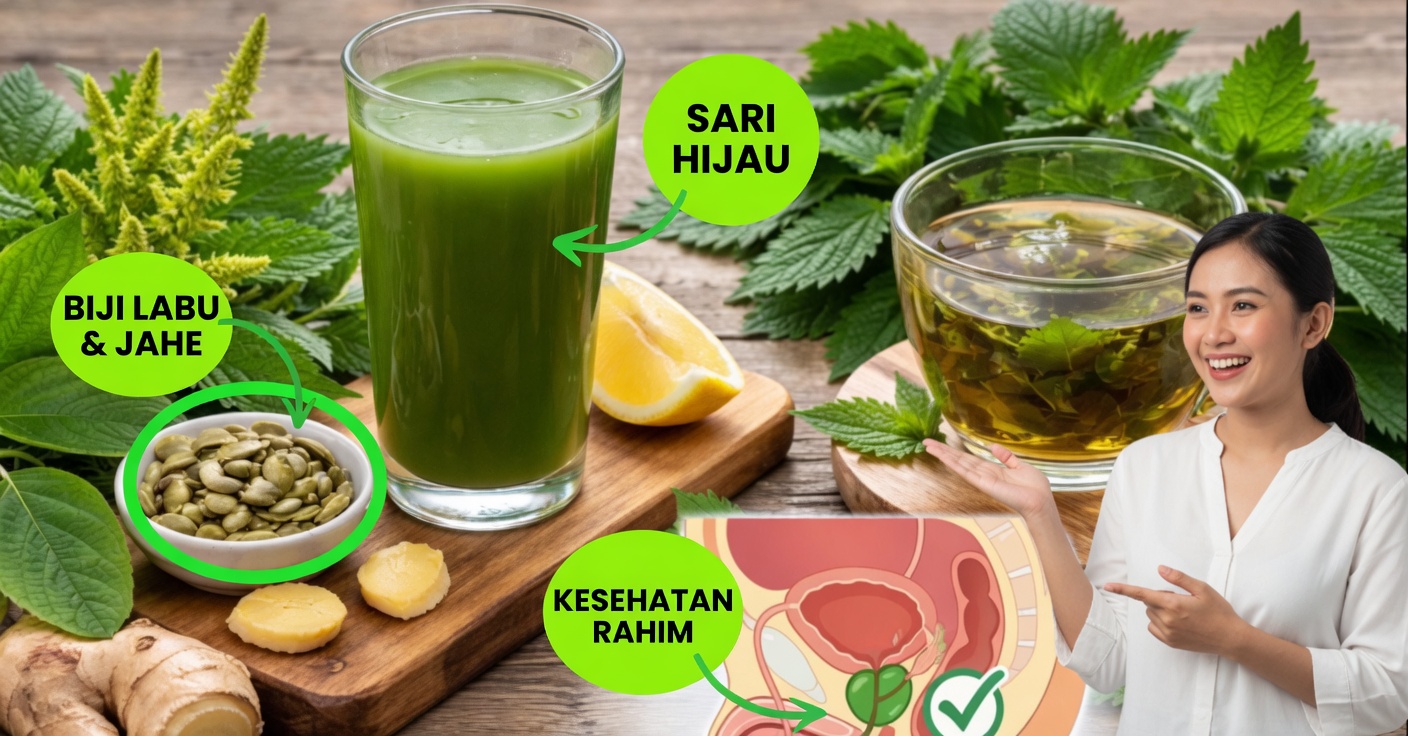 Kesehatan prostat alami: amaranth dan jelatang