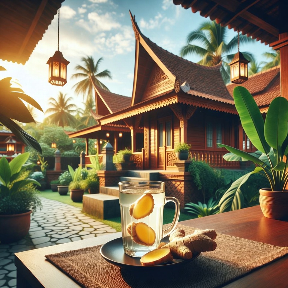 Air jahe adalah minuman lezat yang dapat membantu Anda mengurangi lemak