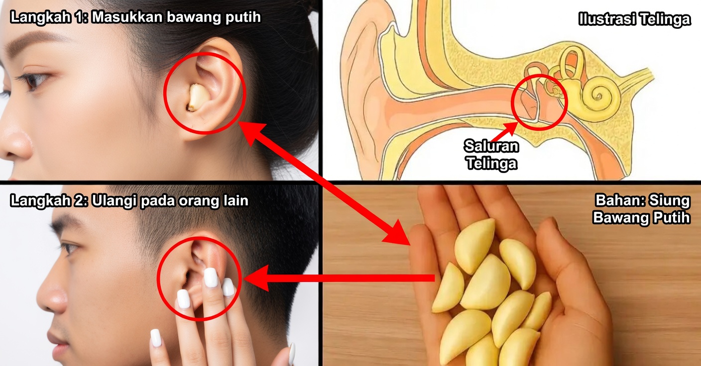 Bawang putih untuk telinga: cara meredakan infeksi dan meningkatkan pendengaran