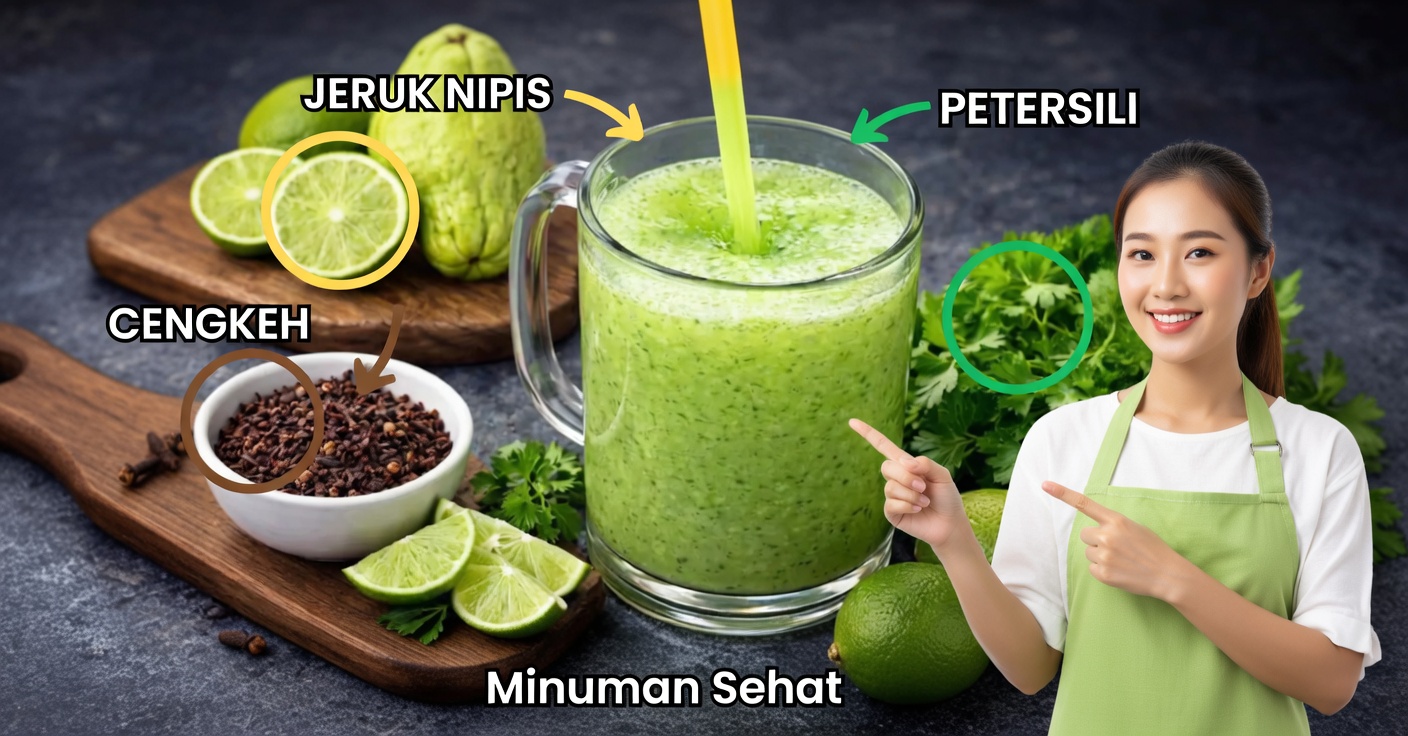 Labu siam dan lemon untuk sirkulasi: minuman alami