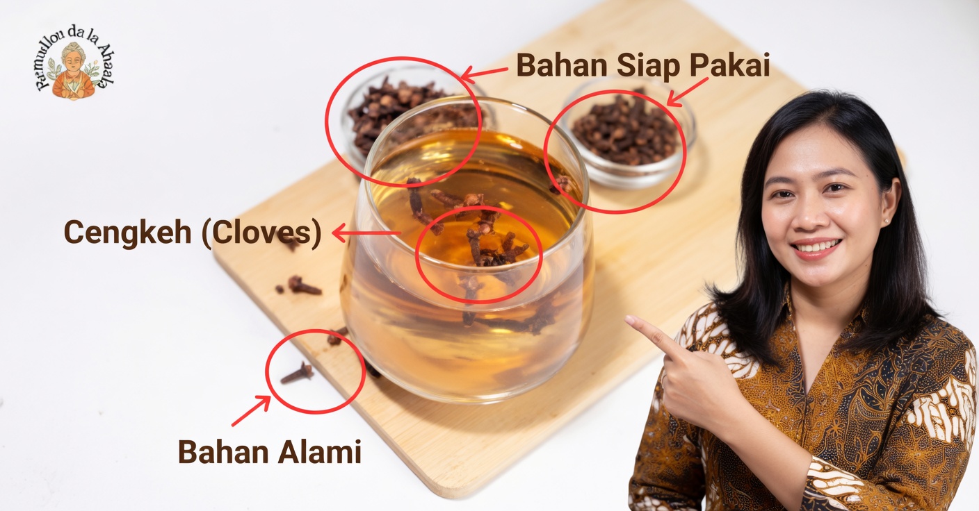 Air Cengkeh untuk: Menstruasi, Jamur, Kulit, dan Kebersihan Kewanitaan