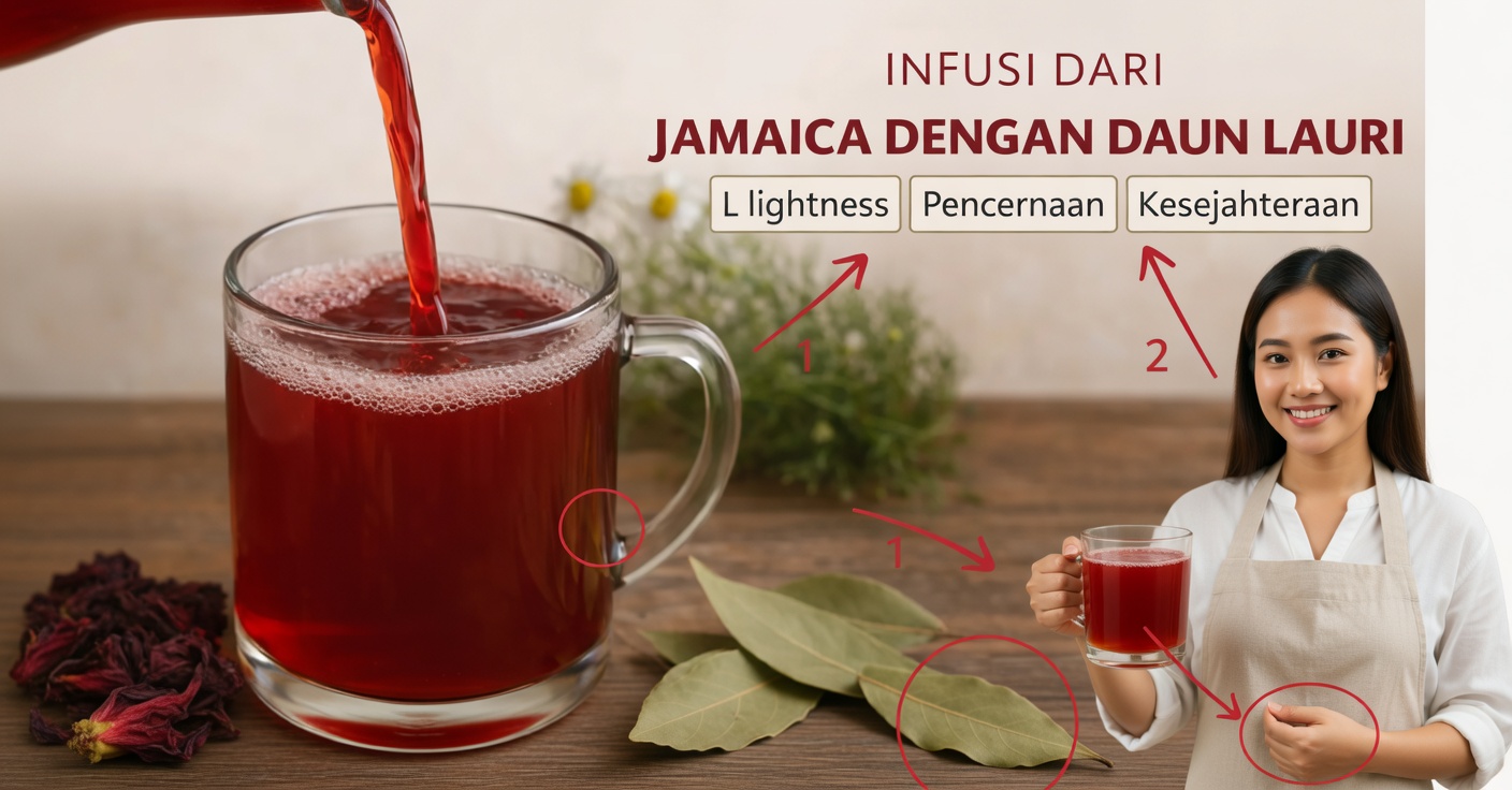 Teh Rosella dan Daun Salam: Resep dan Manfaat