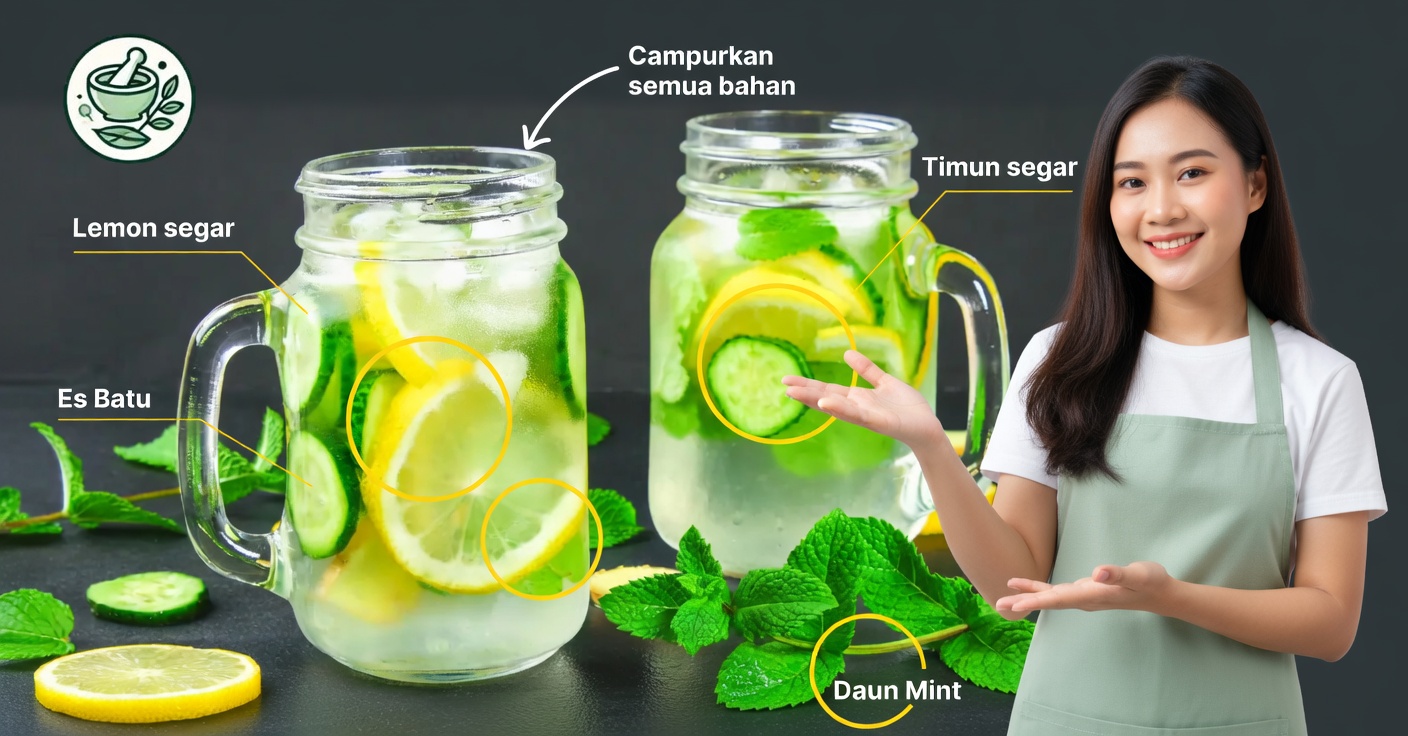 Jus daun mint dengan lemon: khasiat dan manfaat alami