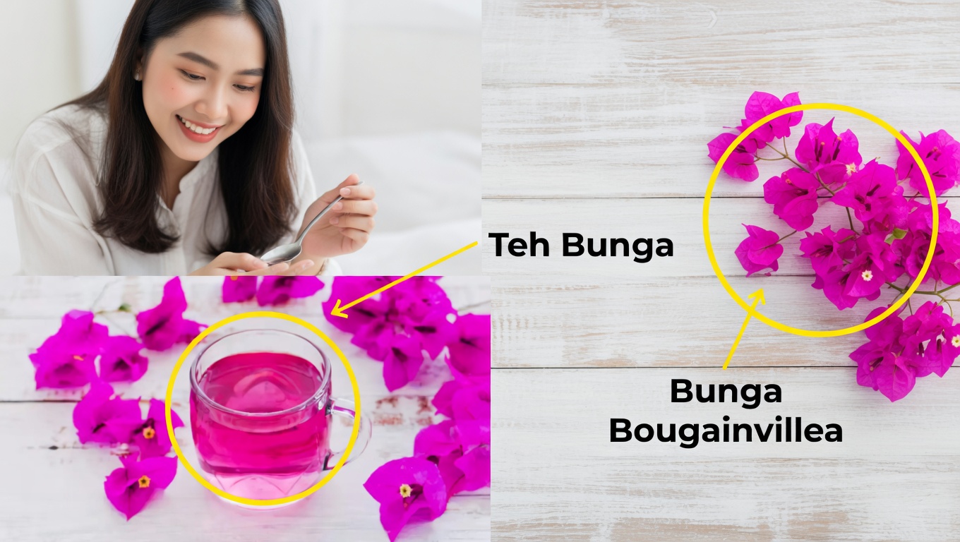Teh Bugenvil: Pereda Alami untuk Batuk dan Paru-Paru