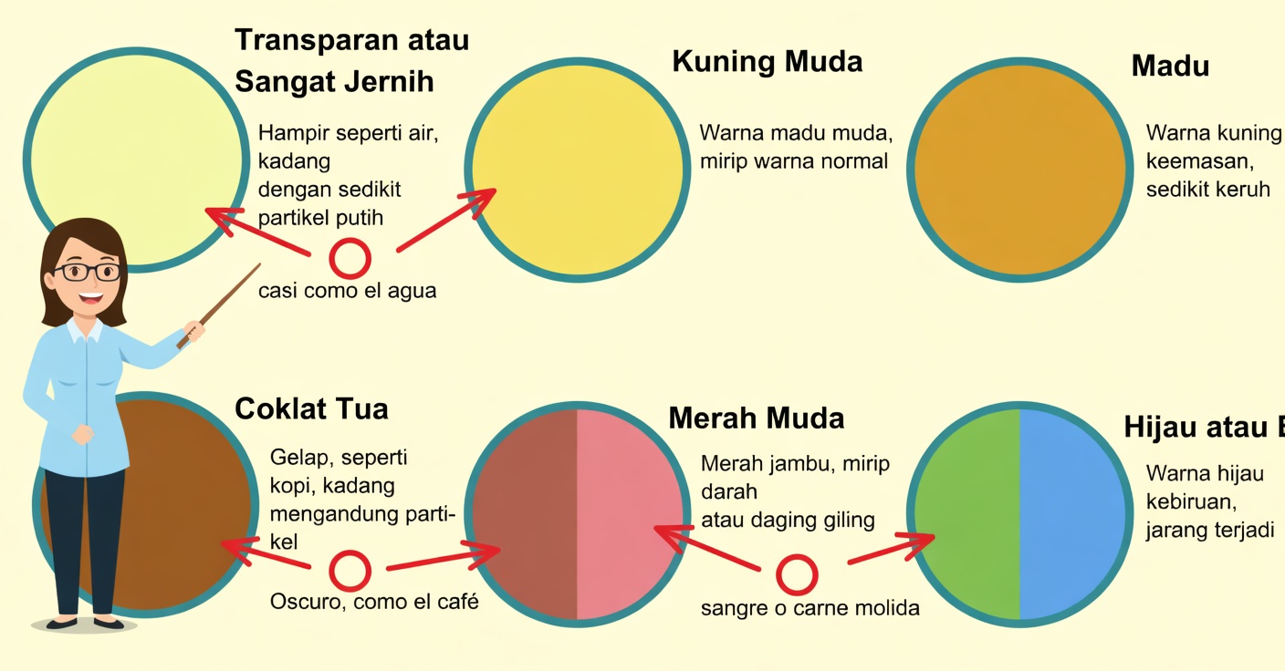 Warna urin: apa arti setiap rona dan bagaimana cara menjaga diri