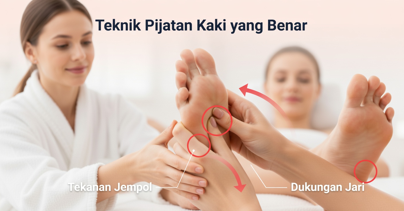 Pijatan Kaki Sebelum Tidur: Manfaat bagi Kesehatan Anda