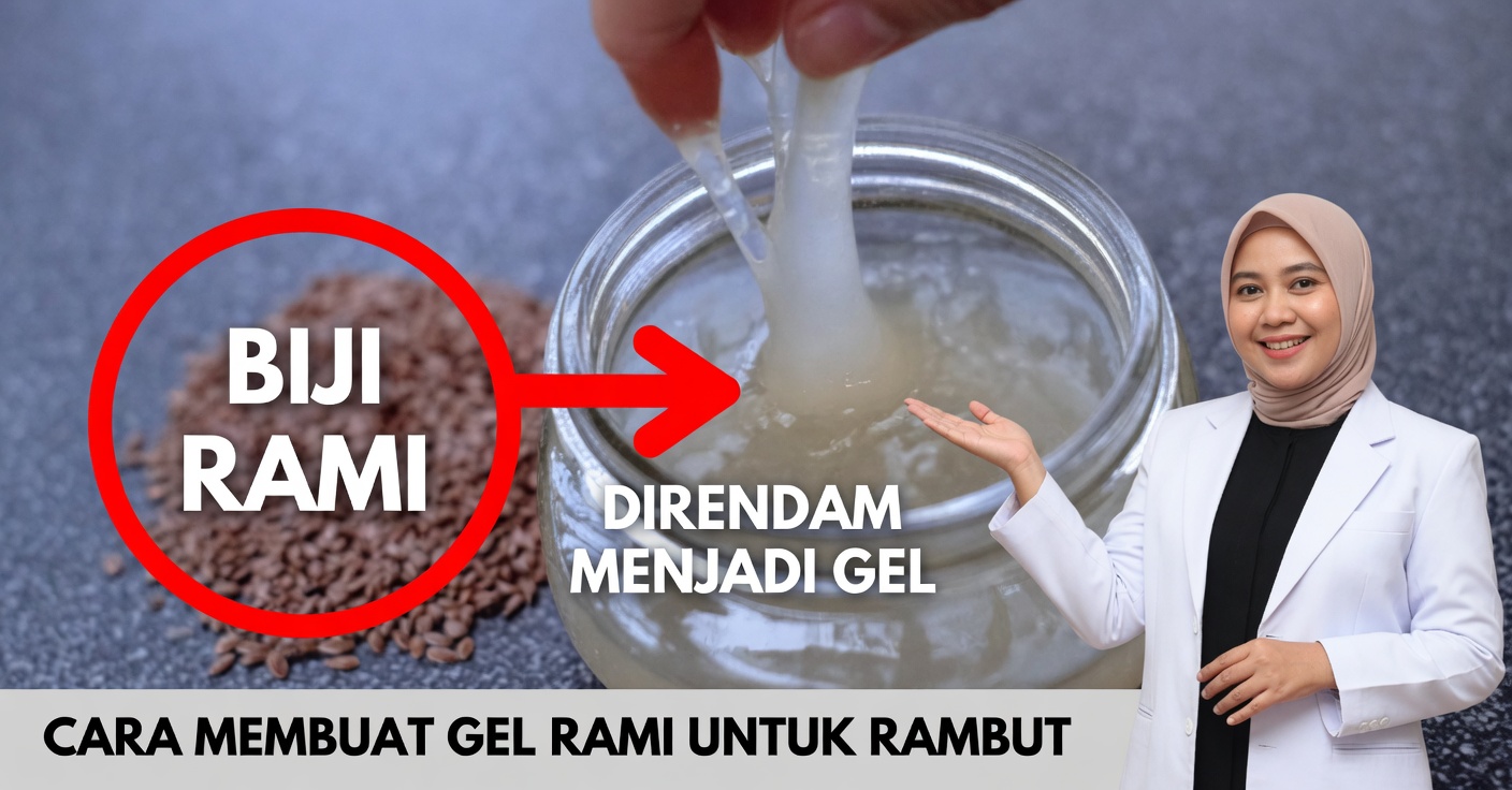 Gel biji rami untuk rambut: cara membuat dan menggunakannya