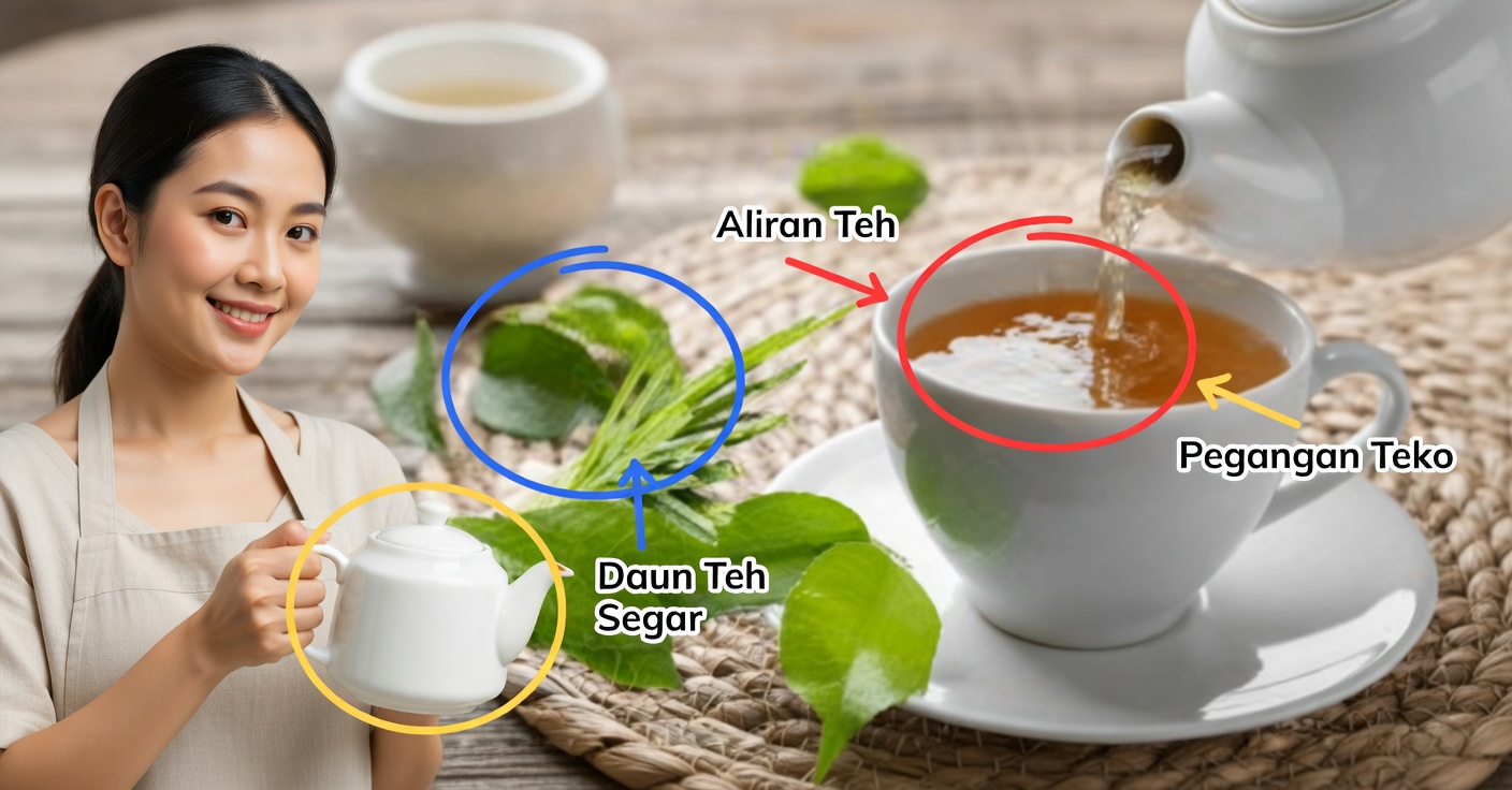 Teh Oregano Poleo, Jambu Biji, dan Serai: Pereda Alami