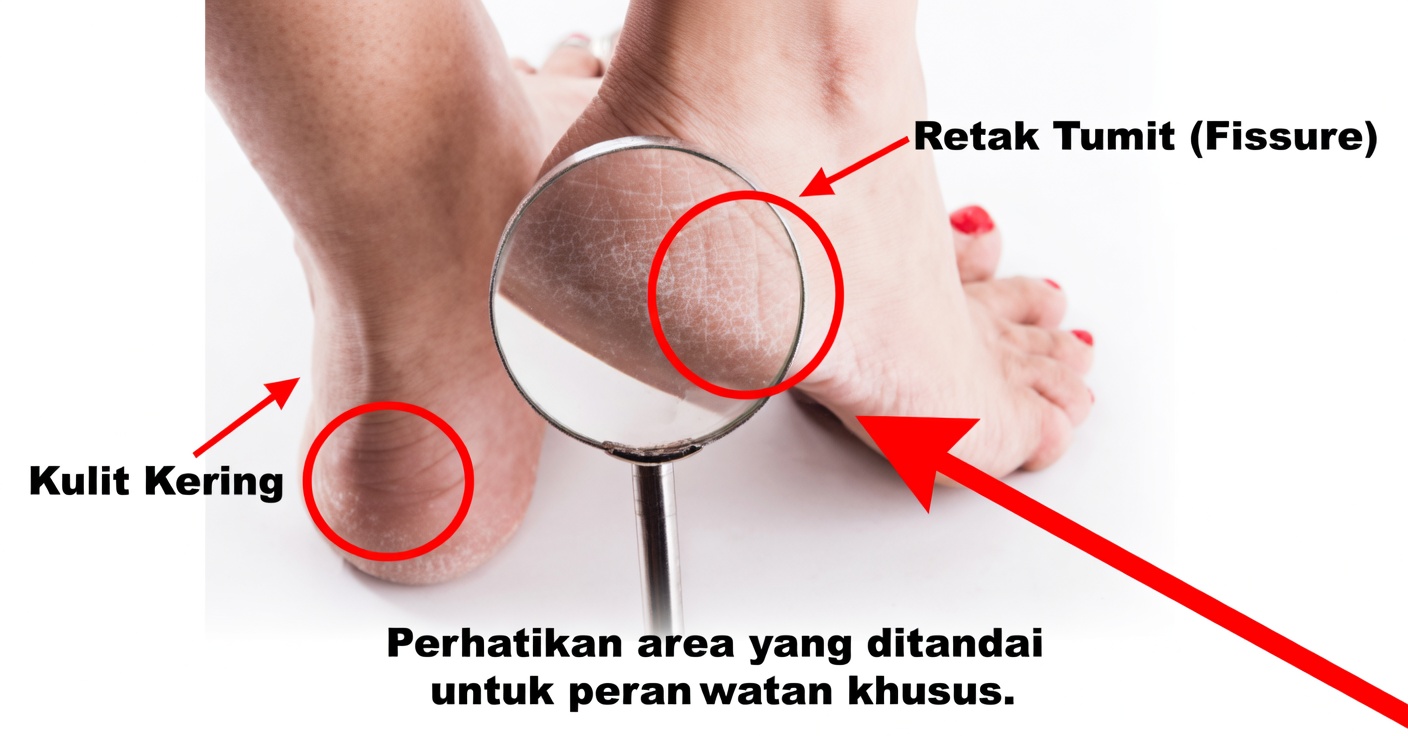 Aspirin untuk Kapalan dan Retakan pada Kaki