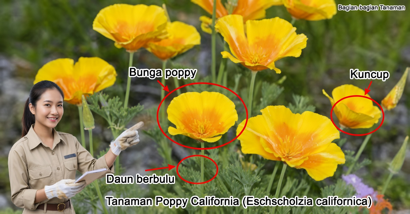 Poppy California: Relaksasi Alami