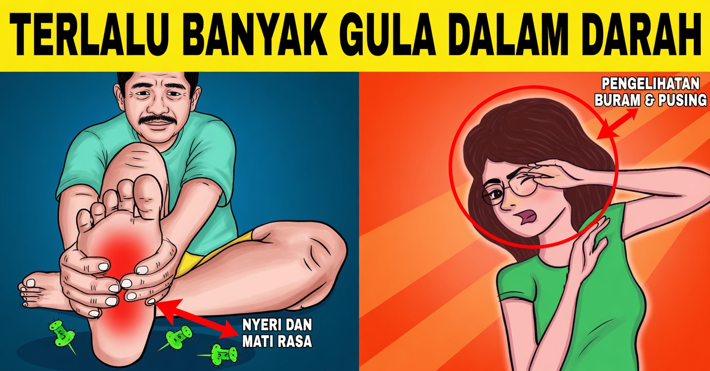 Gejala Gula Darah Tinggi dan Obat Alami untuk Mengontrolnya