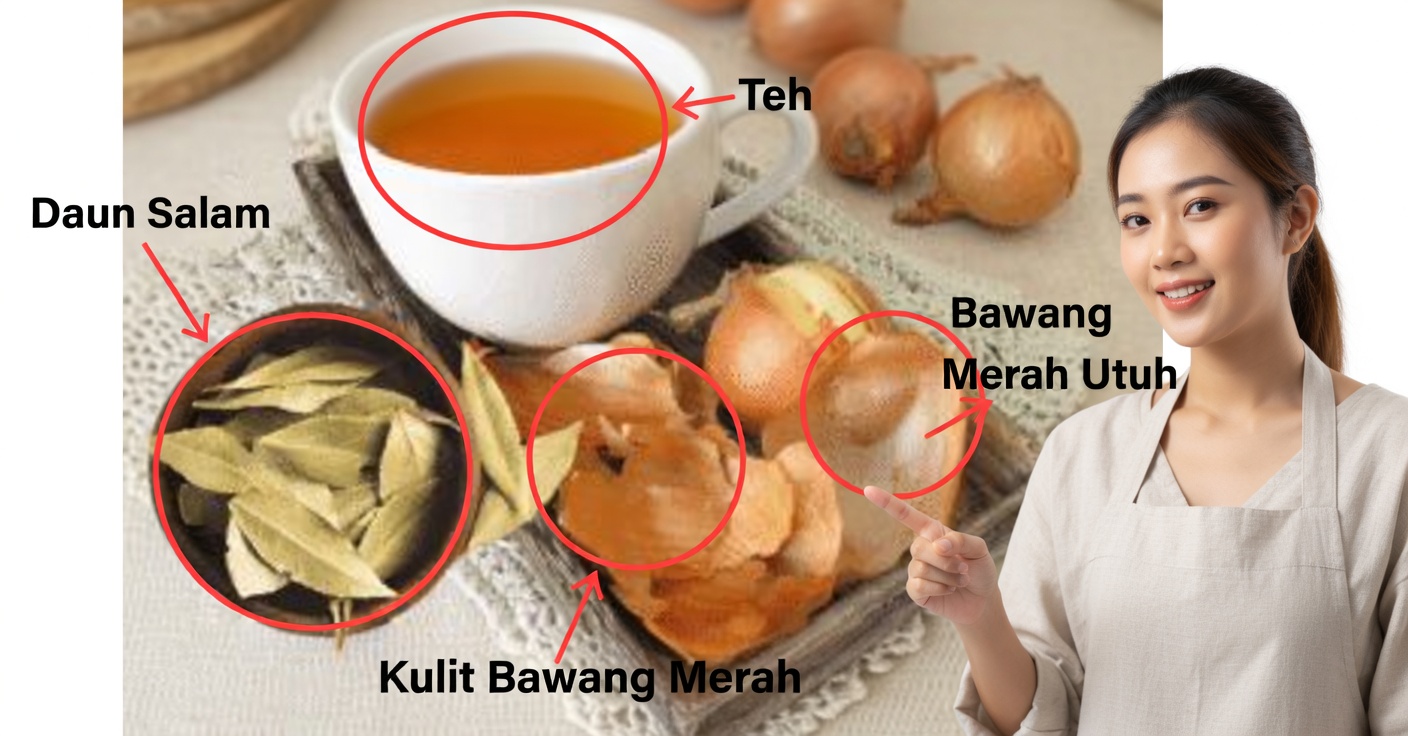 Teh Bawang dan Daun Salam untuk Batuk