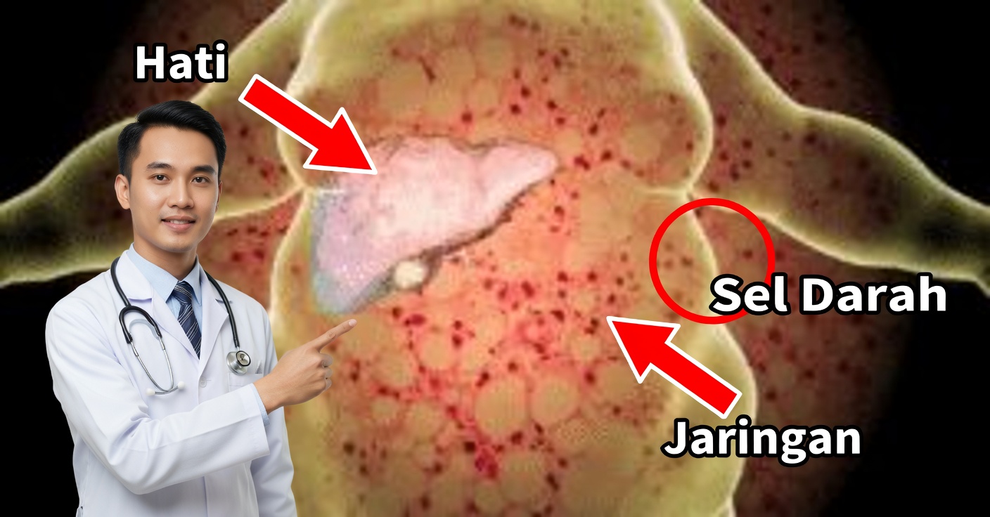 Gejala Hati Berlemak dan Cara Membalikkan Kondisinya Secara Alami