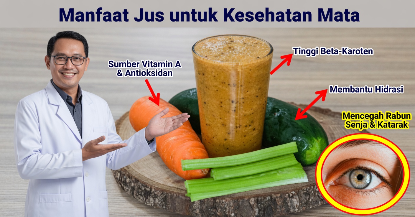 Jus Mentimun dan Wortel untuk Kesehatan Mata: Alami dan Efektif