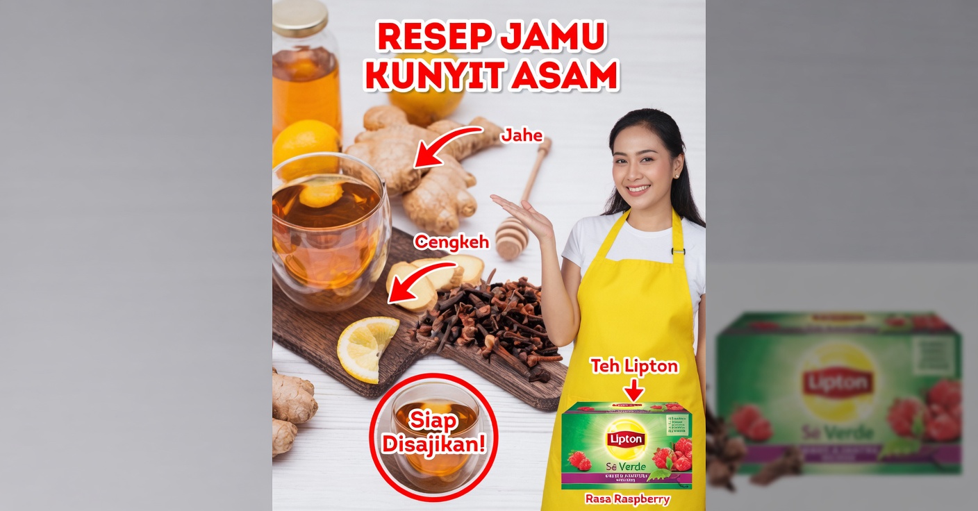 Teh jahe dan cengkeh dengan Lipton: Infus alami yang ampuh