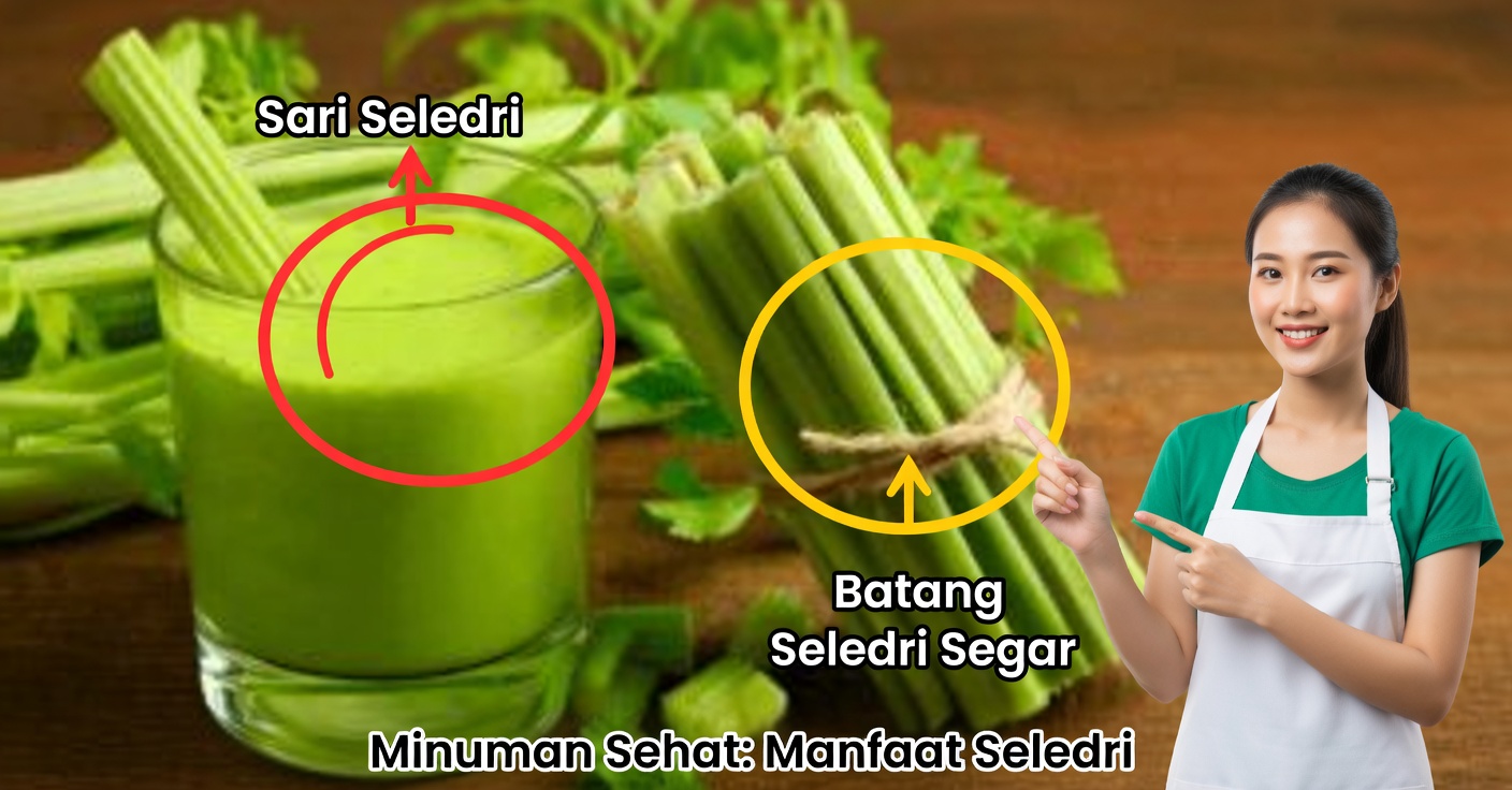 Jus Seledri untuk Detoks Ginjal, Hati, dan Paru-paru