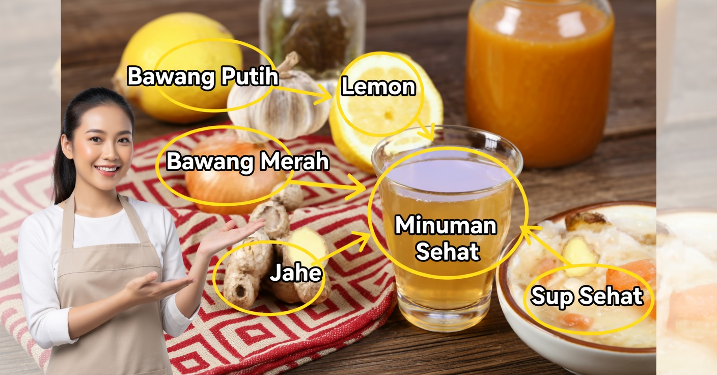 Minuman alami untuk membersihkan paru-paru dan meredakan dahak