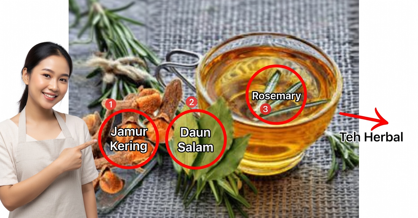 Infus Daun Salam dan Rosemary untuk Nyeri Lutut