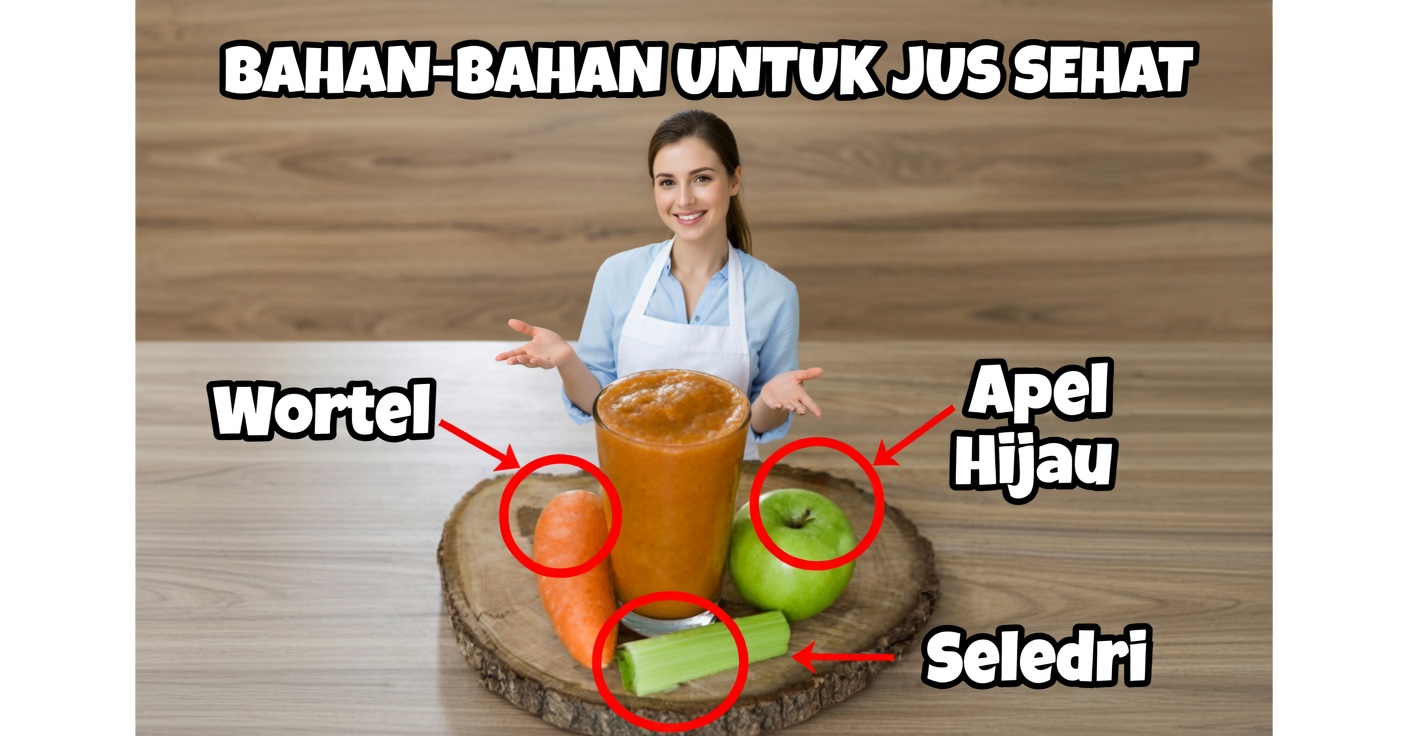 Jus Kentang, Apel Hijau, dan Wortel: Pereda Alami untuk Gastritis