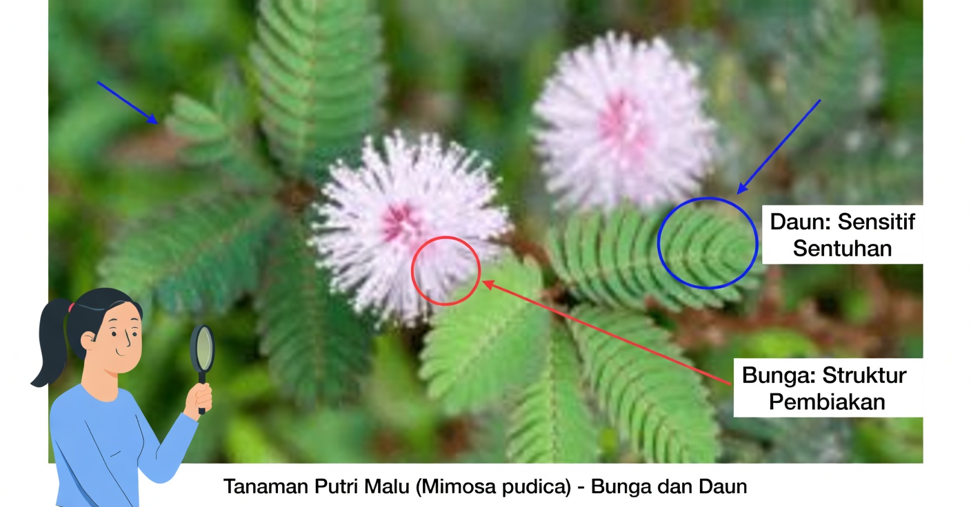Mimosa Pudica: Manfaat dan Penggunaan Medis Tanaman Sensitif