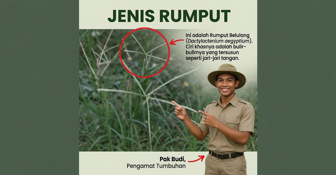 Rumput Angsa: Sifat, Manfaat, dan Obat Rumahan untuk 25 Jenis Penyakit