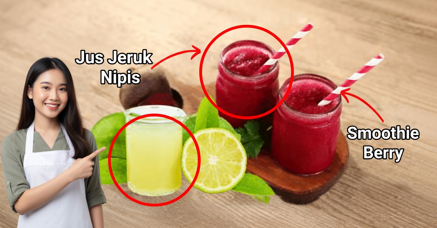Smoothie Bit dan Lemon: Detoks Hati yang Ampuh