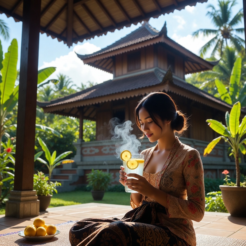 Manfaat Menyegarkan Minum Air Lemon di Pagi Hari