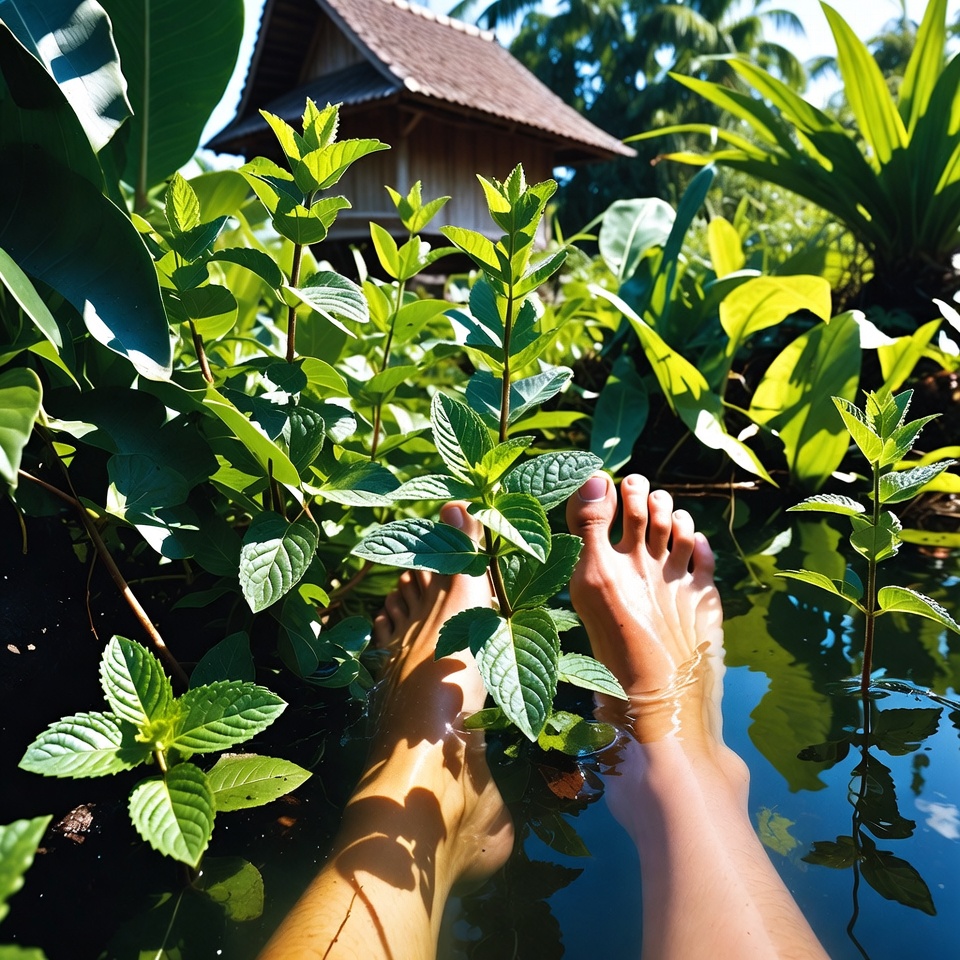 Manfaat Ajaib Daun Mint untuk Kaki Anda