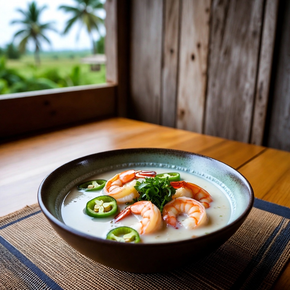 Resep Sup Udang Jalapeño Pedas dan Creamy