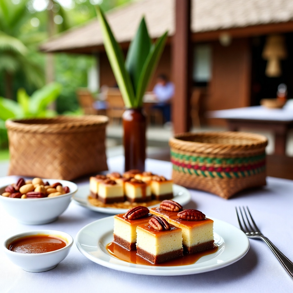 Resep Pecan Cheesecake Kotak