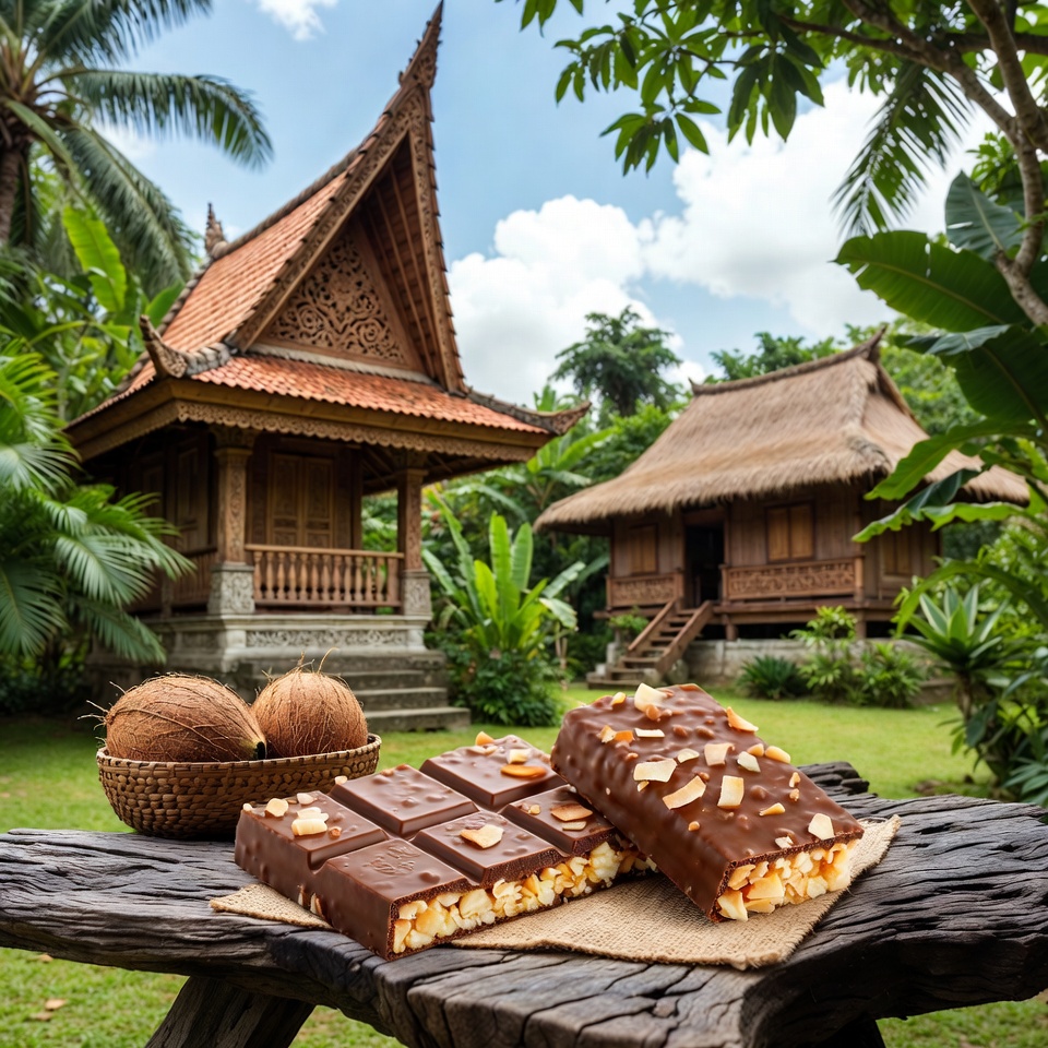 Batangan Kelapa Cokelat Nikmat