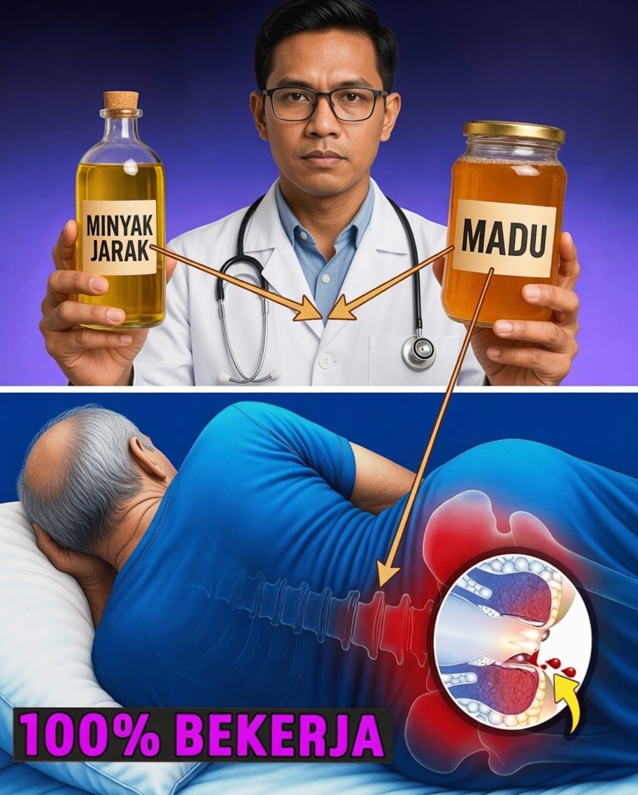 Rahasia Tabib Zaman Dulu: Cukup 2 Tetes Minyak Jarak dengan Madu Dapat Membantu Menyegarkan Kembali Kesehatan Wanita Setelah Usia 50 Tahun