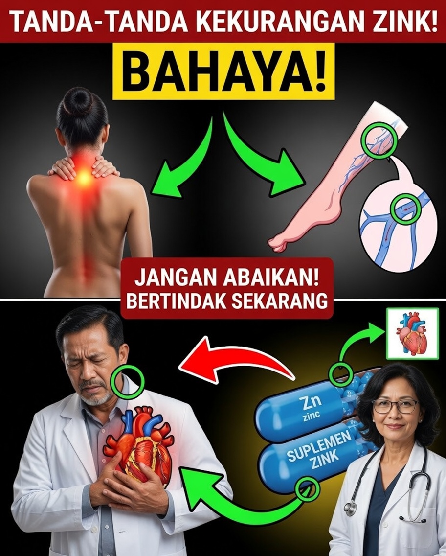 Peringatan! 10 Tanda Mengejutkan Kekurangan Zinc yang Tidak Boleh Anda Abaikan