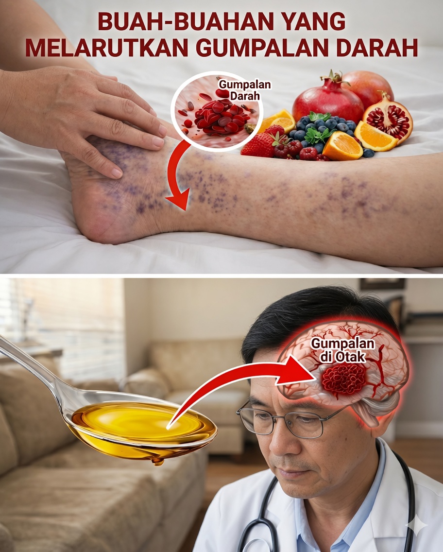 8 Buah Teratas yang Membantu Secara Alami Melarutkan Gumpalan Darah