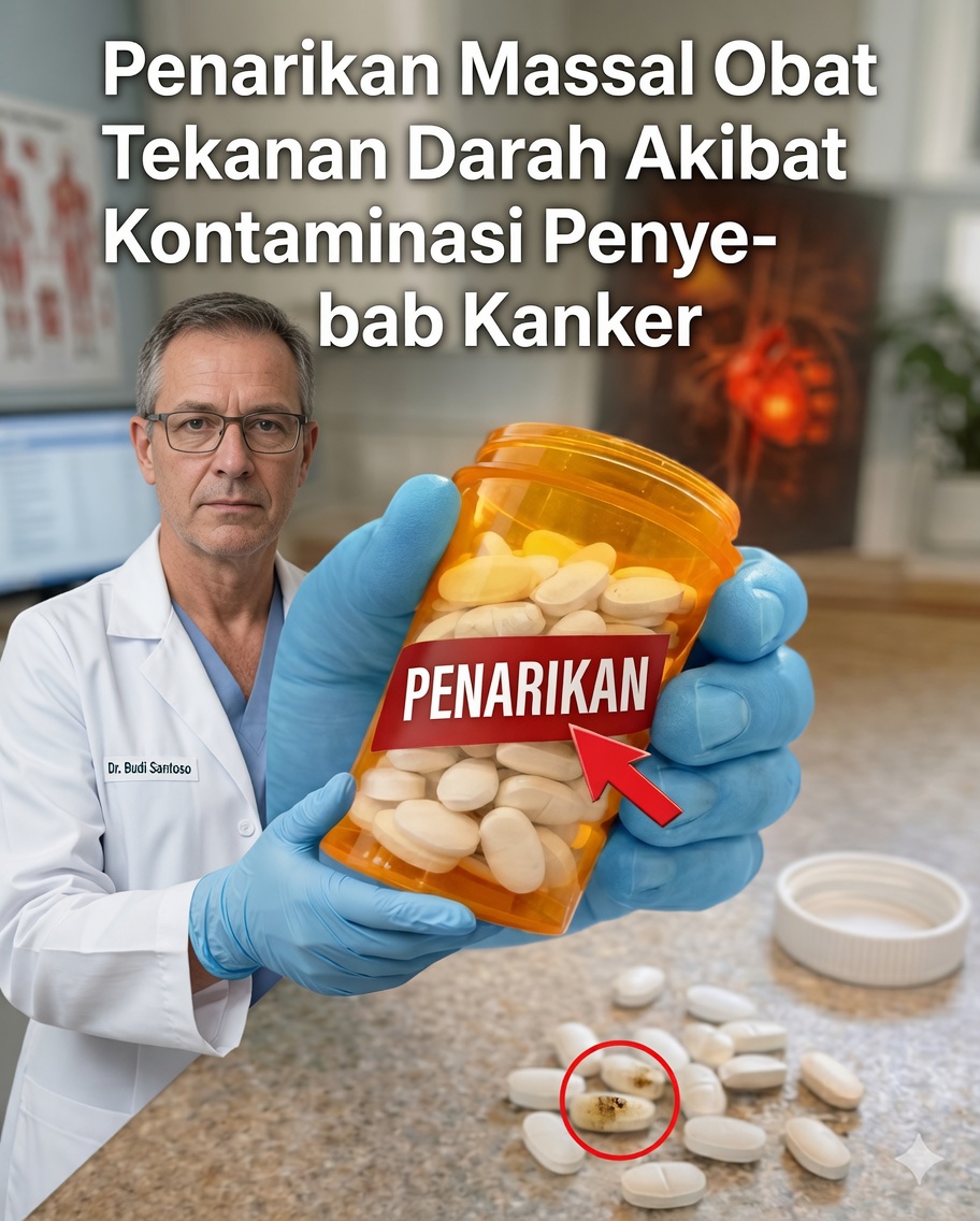 Obat Tekanan Darah Ditarik? Apa yang Perlu Anda Lakukan Sekarang