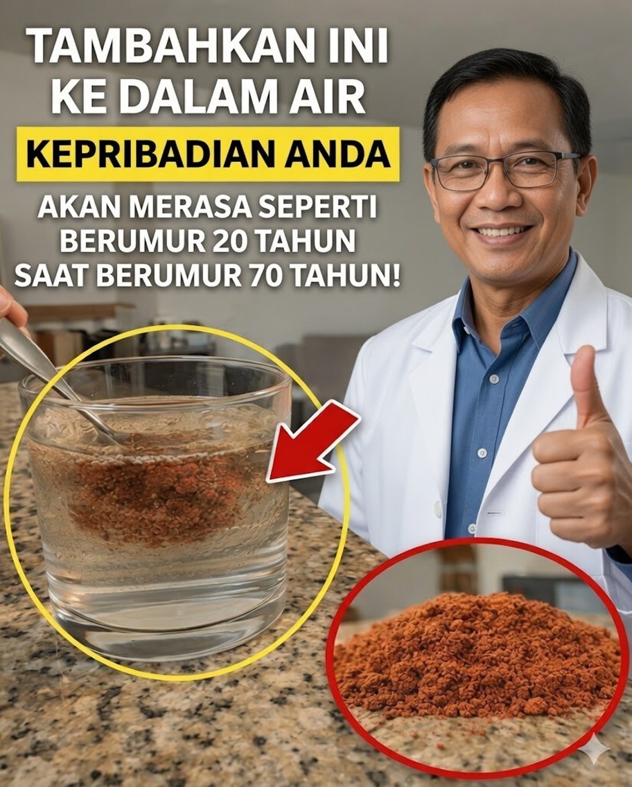 Jangan Minum Air Putih Setelah Usia 50! Tambahkan Mineral INI untuk Meningkatkan Sirkulasi