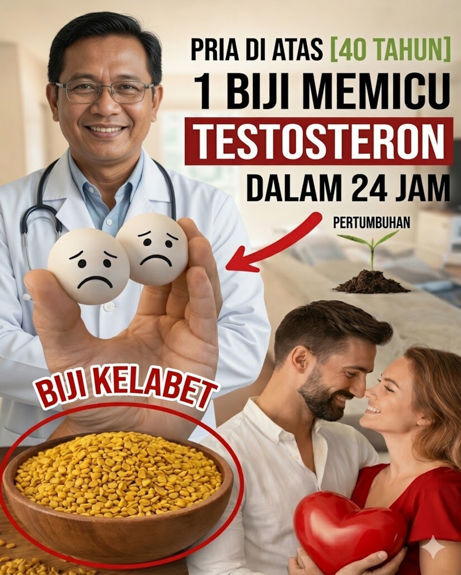Pria di Atas 40: Biji Kuat Ini Dapat Membantu Mendukung Kadar Testosteron dan Vitalitas Anda